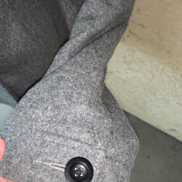 Woman wool pea coat xl - Picture 4 of 11